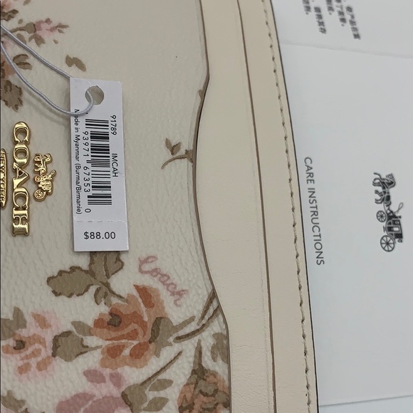 COACH Card Case Im gold/chalk multi - Picture 13 of 16